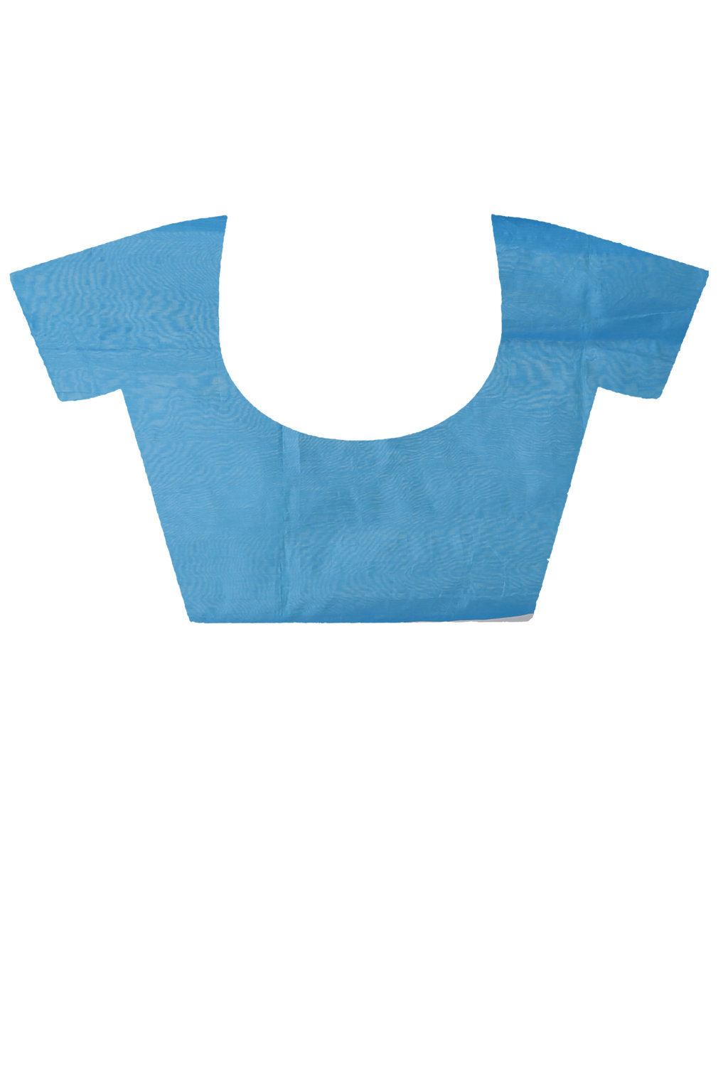 Sky Blue Blended Cotton Tuli Hand Loom Saree (1238)